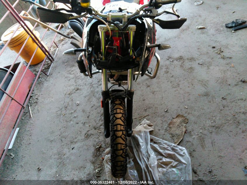 2015 BMW F700 GS WB10B1101FZF86369