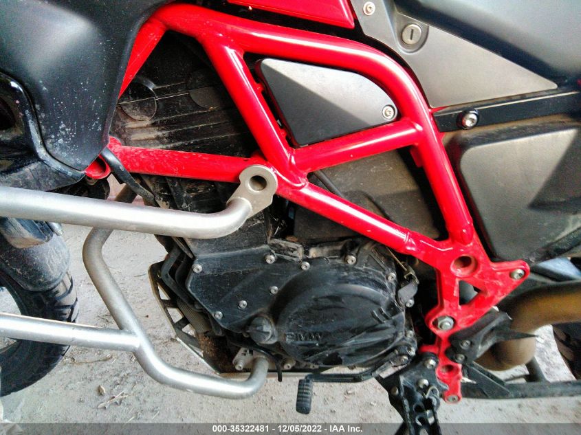 2015 BMW F700 GS WB10B1101FZF86369