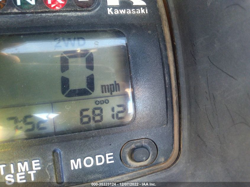 2008 KAWASAKI KRF-750 D JKARFDD148B502147