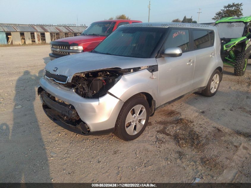 2014 KIA SOUL BASE KNDJN2A23E7720313