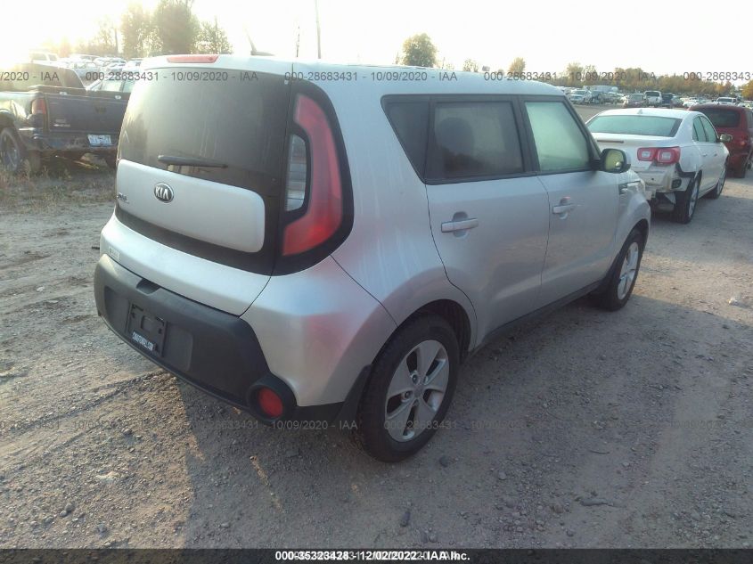 2014 KIA SOUL BASE KNDJN2A23E7720313