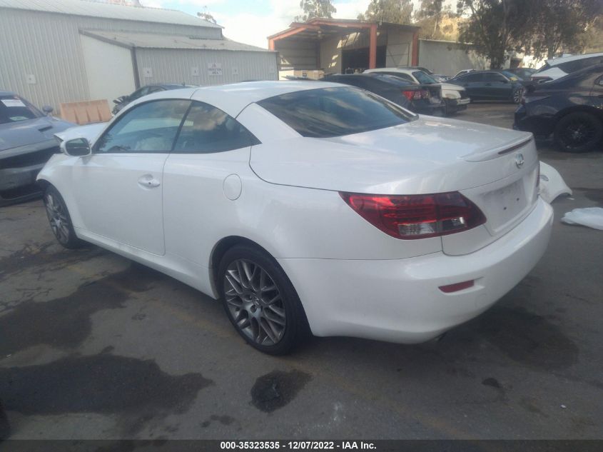 2015 LEXUS IS 250C JTHFF2C29F2532585