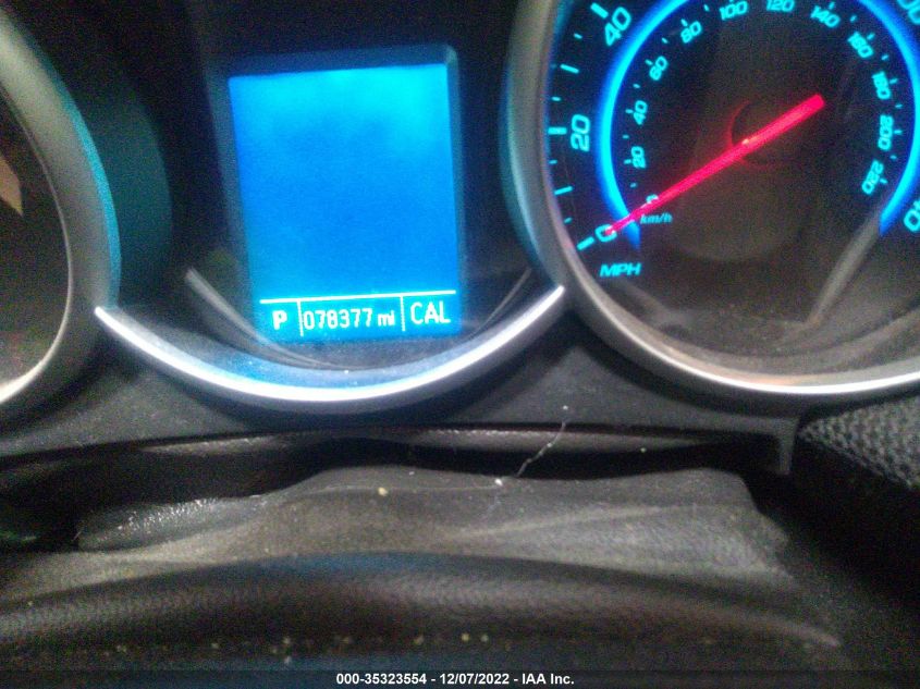 2015 CHEVROLET CRUZE LT - 1G1PC5SB9F7268572