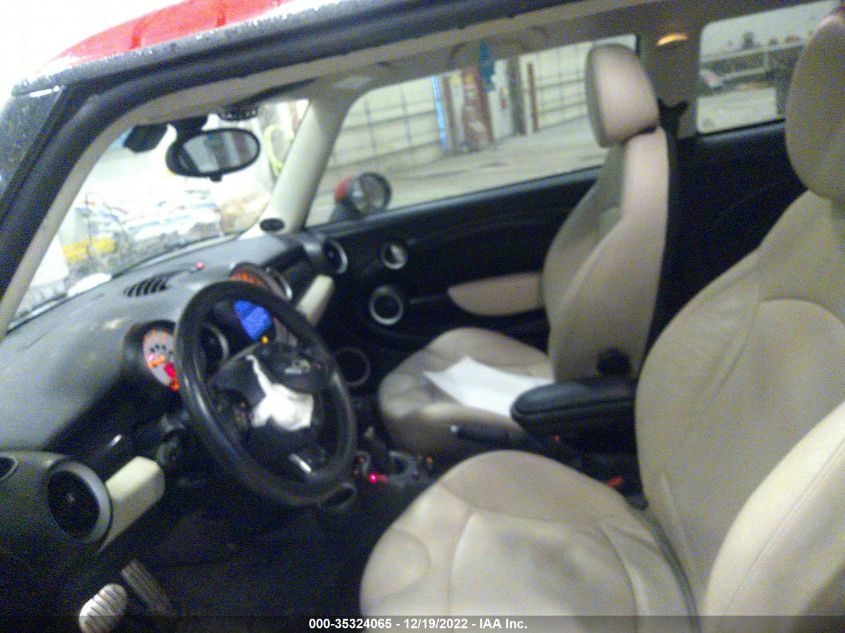 2013 MINI COOPER HARDTOP S WMWSV3C5XDT388231