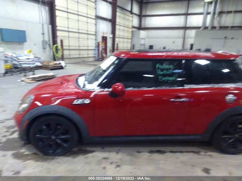 2013 MINI COOPER HARDTOP S WMWSV3C5XDT388231