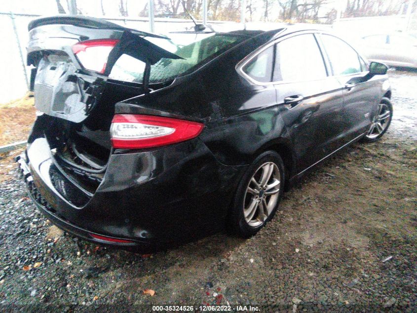 2015 FORD FUSION ENERGI TITANIUM - 3FA6P0SU0FR210750
