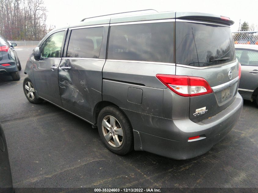 2015 NISSAN QUEST SV - JN8AE2KP2F9132651