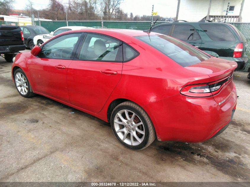 2013 DODGE DART SXT 1C3CDFBA0DD139817