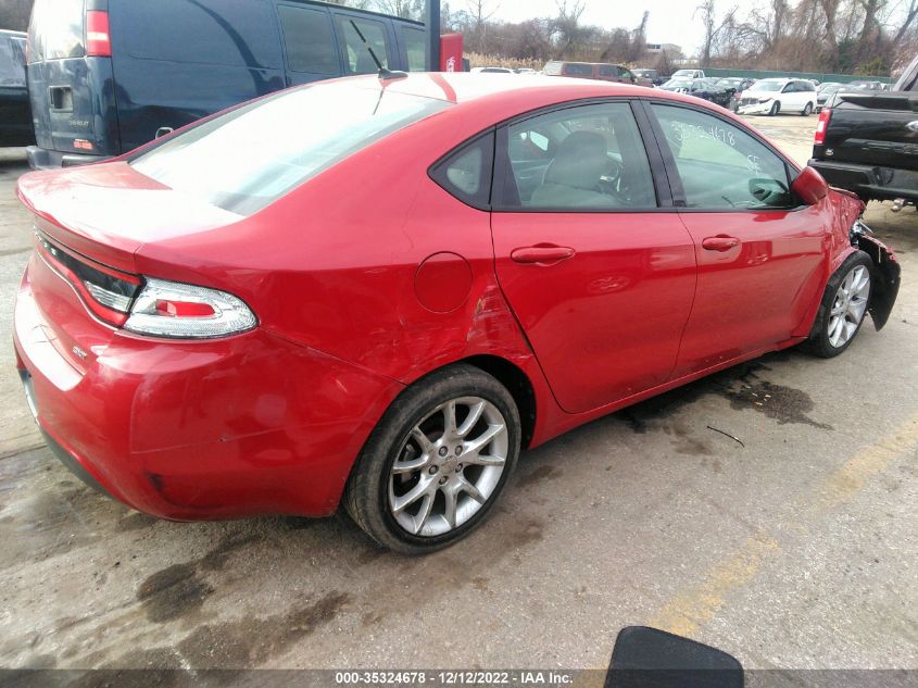 2013 DODGE DART SXT 1C3CDFBA0DD139817