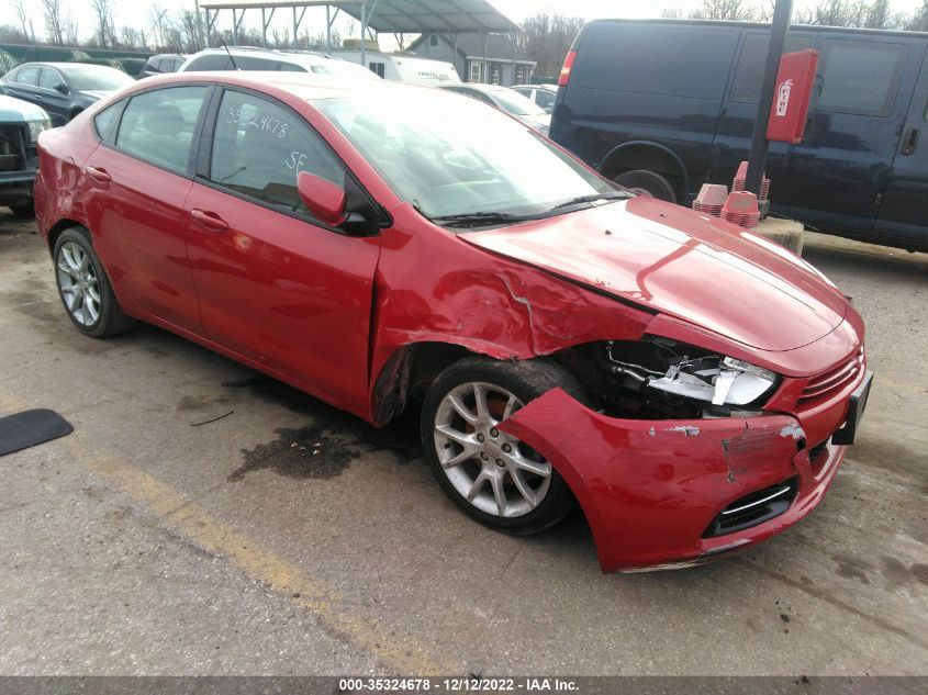 2013 DODGE DART SXT 1C3CDFBA0DD139817