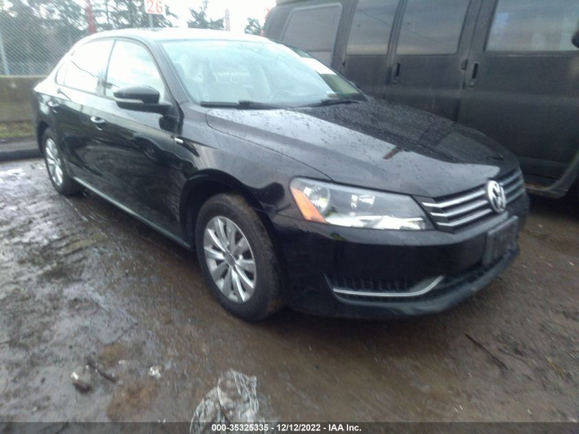 2014 VOLKSWAGEN PASSAT WOLFSBURG ED - 1VWAT7A35EC106413