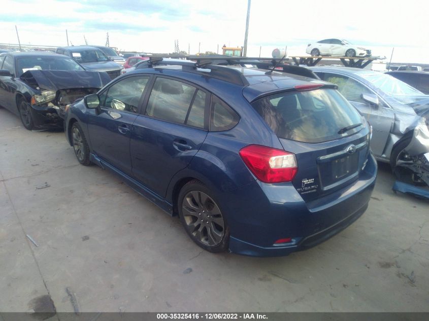 2013 SUBARU IMPREZA WAGON 2.0I SPORT PREMIUM - JF1GPAL68D2870403