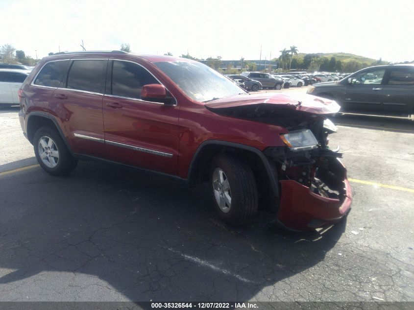 2013 JEEP GRAND CHEROKEE LAREDO - 1C4RJFAGXDC618840
