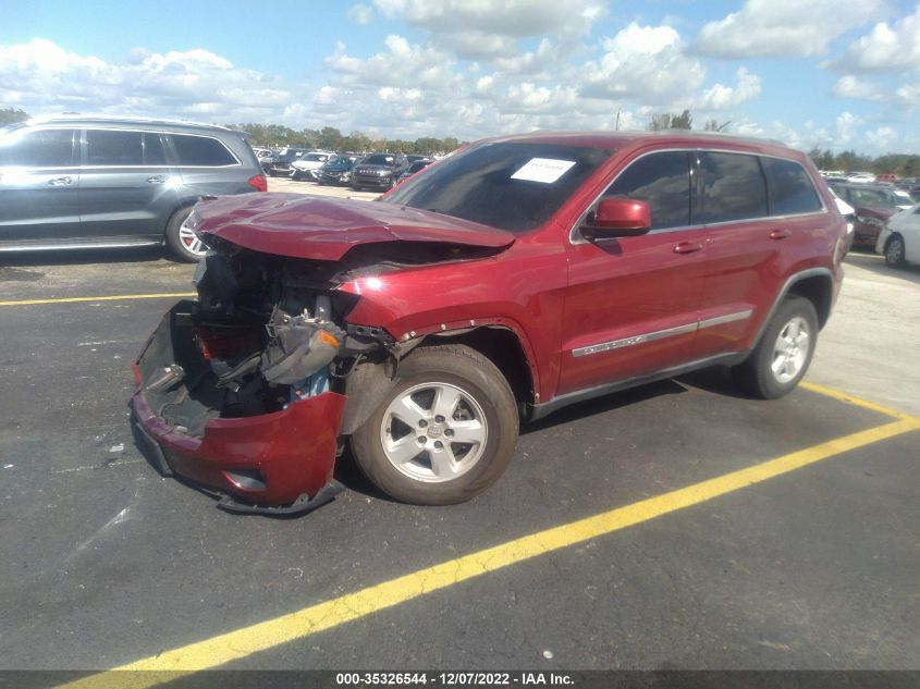 2013 JEEP GRAND CHEROKEE LAREDO - 1C4RJFAGXDC618840