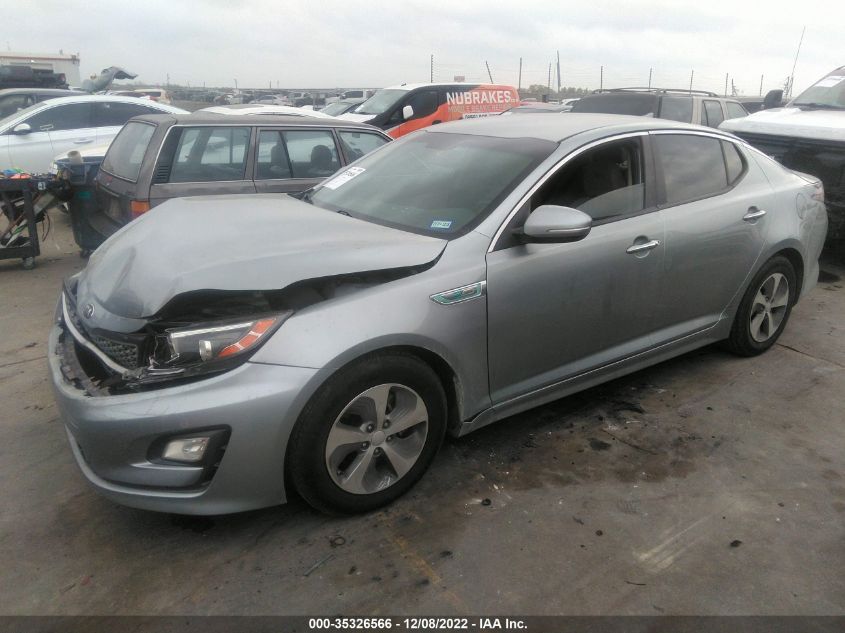 2014 KIA OPTIMA HYBRID LX KNAGM4AD8E5066573