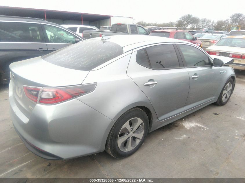 2014 KIA OPTIMA HYBRID LX KNAGM4AD8E5066573