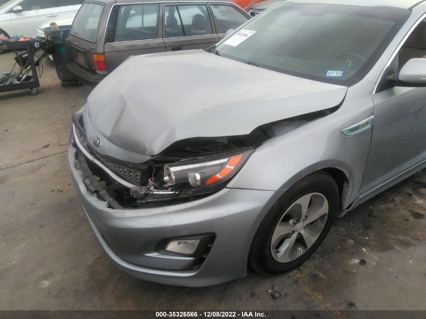 2014 KIA OPTIMA HYBRID LX KNAGM4AD8E5066573