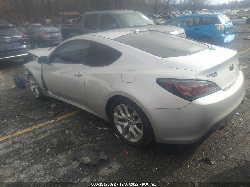 2013 HYUNDAI GENESIS COUPE 2.0T PREMIUM KMHHT6KD4DU102165