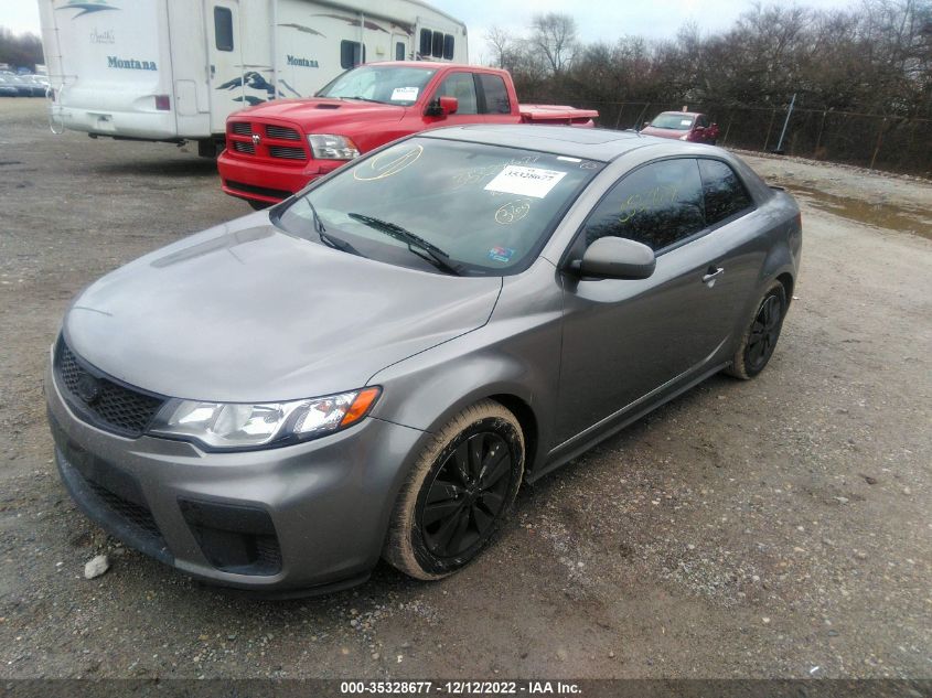 2013 KIA FORTE KOUP EX KNAFU6A22D5657437