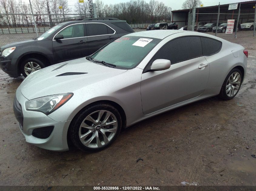 2013 HYUNDAI GENESIS COUPE 2.0T KMHHT6KD1DU112443