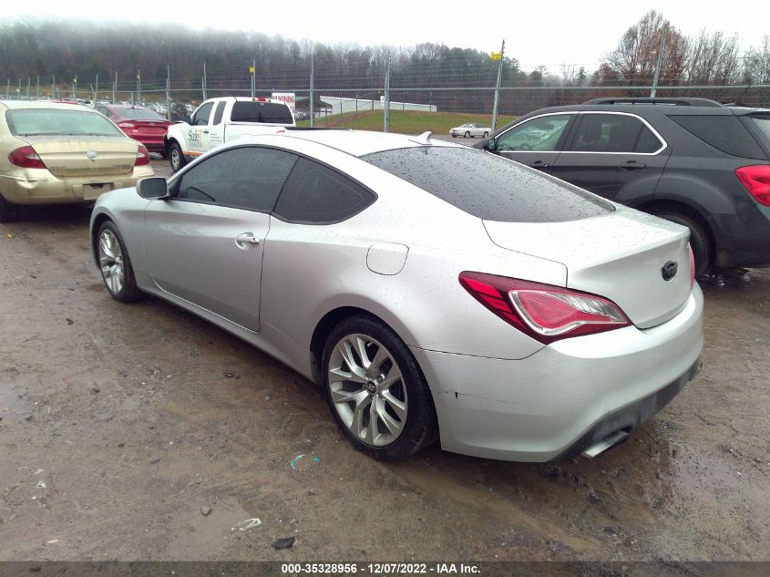 2013 HYUNDAI GENESIS COUPE 2.0T KMHHT6KD1DU112443