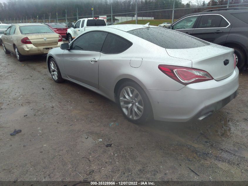 2013 HYUNDAI GENESIS COUPE 2.0T KMHHT6KD1DU112443