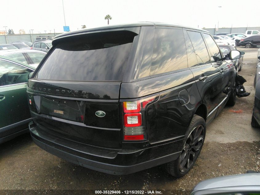 2014 LAND ROVER RANGE ROVER HSE SALGS2WF4EA195059