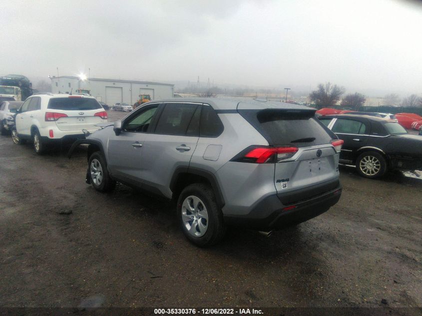 VIN 2T3G1RFV1NW328176 2022 TOYOTA RAV4 no.3