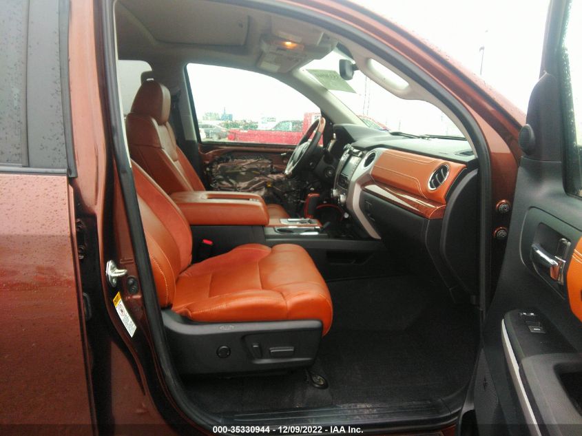 2015 TOYOTA TUNDRA 4WD TRUCK PLATINUM/1794 5TFAW5F14FX480463