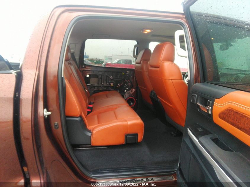 2015 TOYOTA TUNDRA 4WD TRUCK PLATINUM/1794 5TFAW5F14FX480463