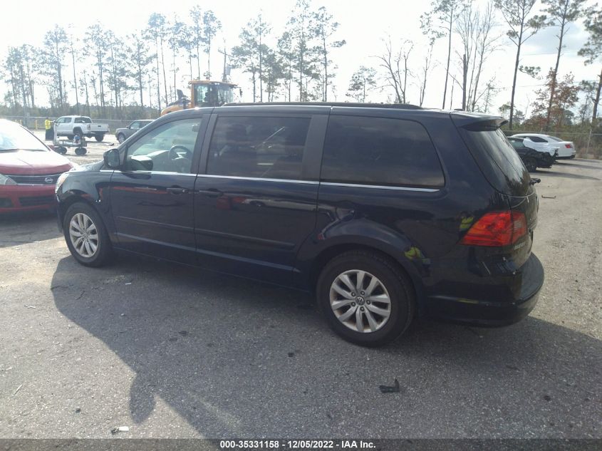 2014 VOLKSWAGEN ROUTAN SE W/RSE & NAVIGATION 2C4RVABG3ER135138