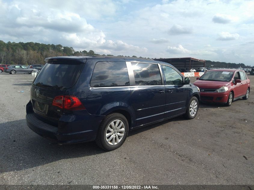 2014 VOLKSWAGEN ROUTAN SE W/RSE & NAVIGATION 2C4RVABG3ER135138