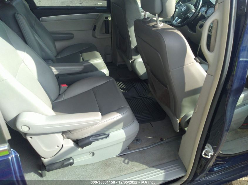 2014 VOLKSWAGEN ROUTAN SE W/RSE & NAVIGATION 2C4RVABG3ER135138