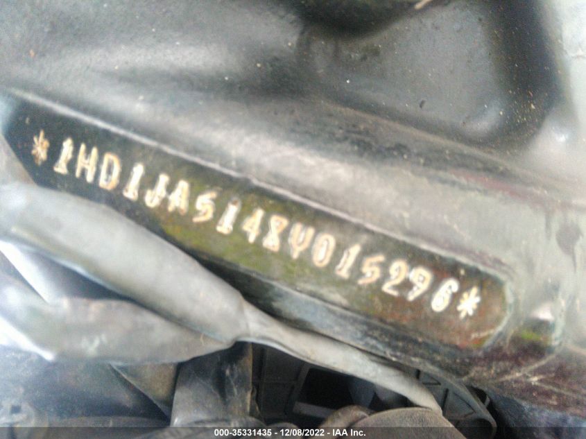 2008 HARLEY-DAVIDSON FXSTB 1HD1JA5148Y015296
