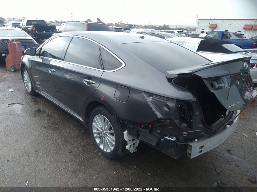 2015 TOYOTA AVALON HYBRID XLE TOURING/LIMITED 4T1BD1EB4FU038681