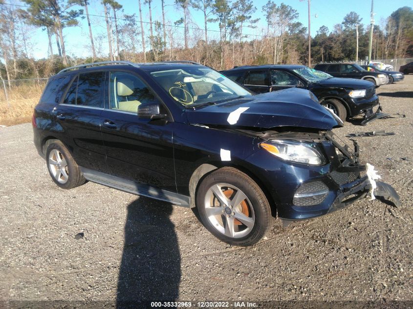 2016 MERCEDES-BENZ GLE GLE 350 - 4JGDA5JB3GA711414