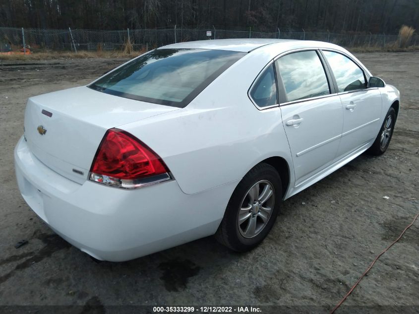 2015 CHEVROLET IMPALA LIMITED LS 2G1WA5E32F1138152
