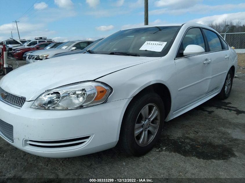 2015 CHEVROLET IMPALA LIMITED LS 2G1WA5E32F1138152