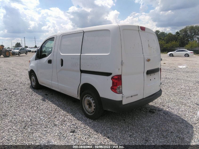 2015 CHEVROLET CITY EXPRESS CARGO VAN LS 3N63M0YN6FK692622