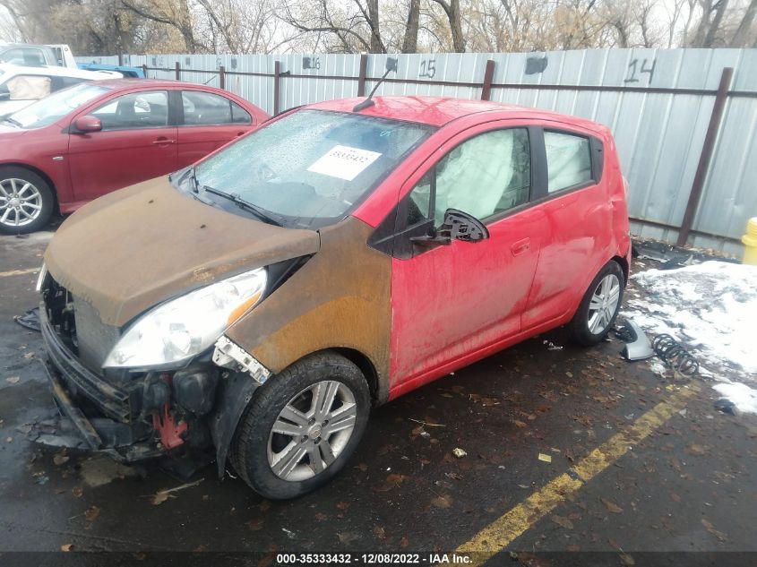 2013 CHEVROLET SPARK LT - KL8CD6S94DC620525