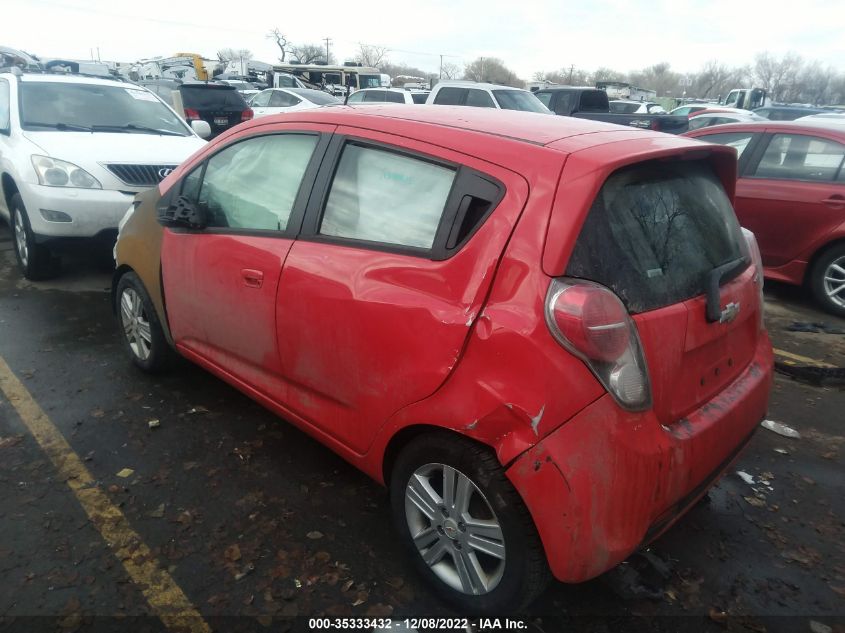 2013 CHEVROLET SPARK LT - KL8CD6S94DC620525