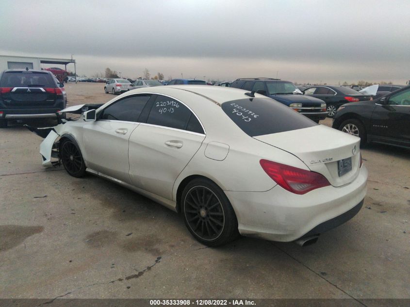 2014 MERCEDES-BENZ CLA-CLASS CLA 250 WDDSJ4EB5EN154467