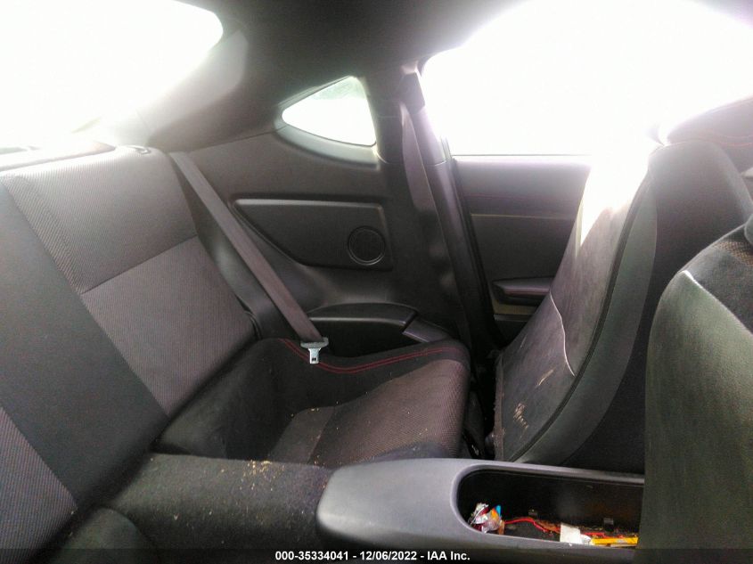 2013 SUBARU BRZ PREMIUM JF1ZCAB18D1607246