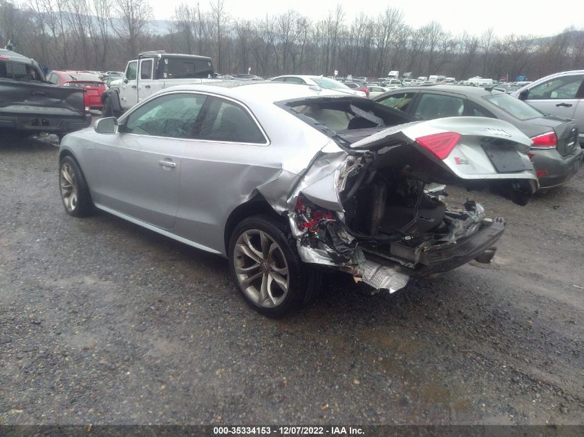 2013 AUDI S5 PREMIUM PLUS WAUCGAFR1DA003880