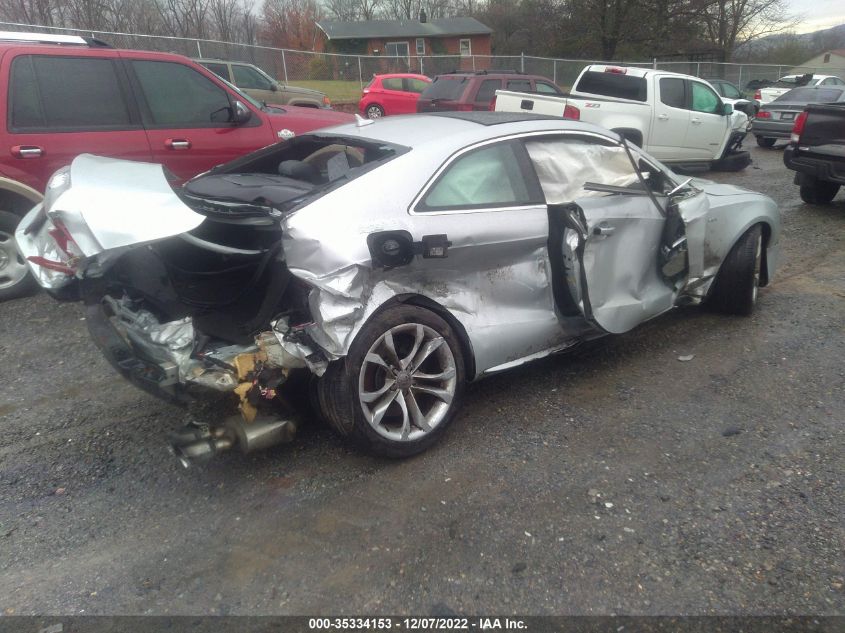 2013 AUDI S5 PREMIUM PLUS WAUCGAFR1DA003880