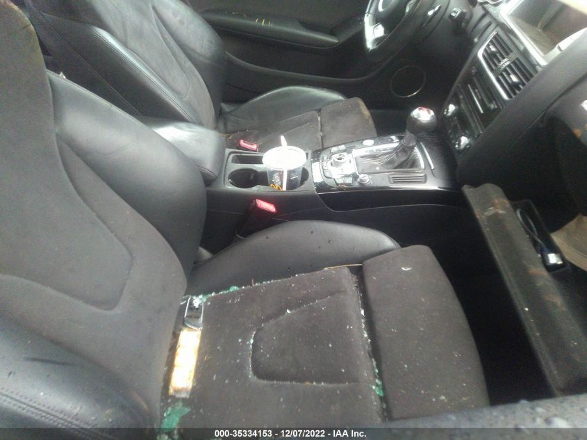 2013 AUDI S5 PREMIUM PLUS WAUCGAFR1DA003880