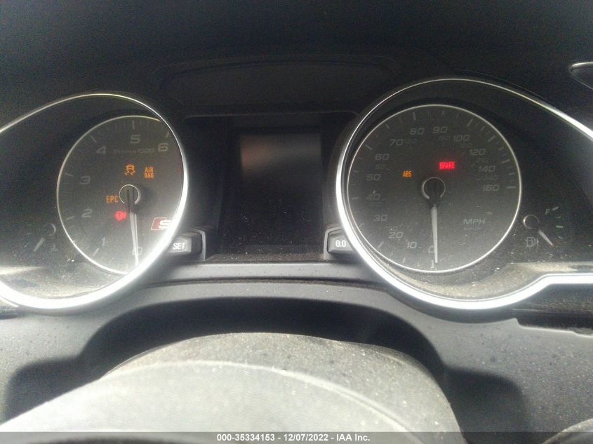 2013 AUDI S5 PREMIUM PLUS WAUCGAFR1DA003880