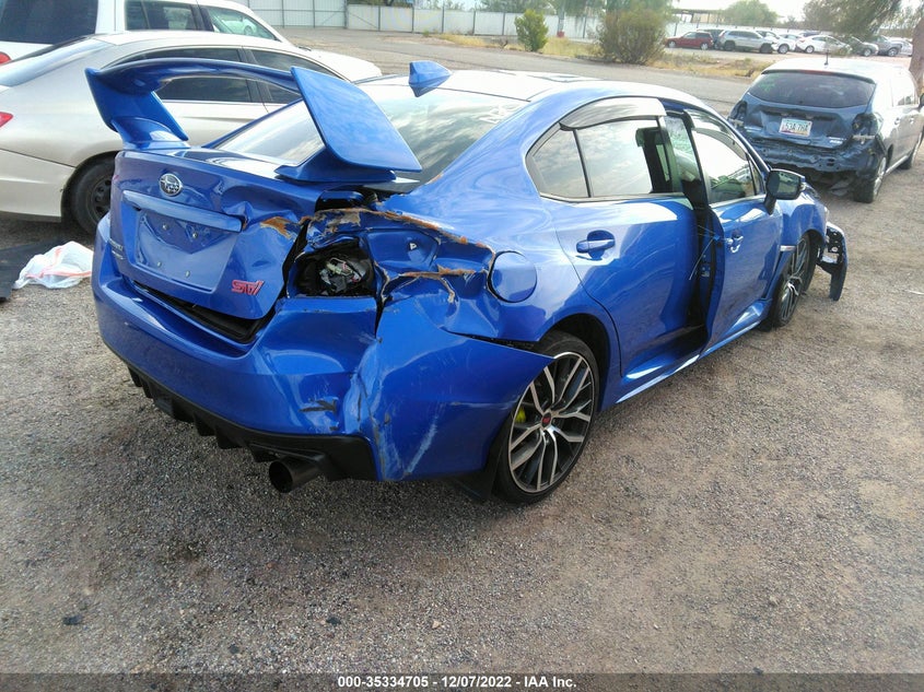 VIN JF1VA2E63M9809074 2021 SUBARU WRX STI