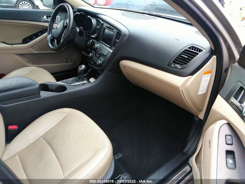 2013 KIA OPTIMA HYBRID EX KNAGM4AD4D5053611