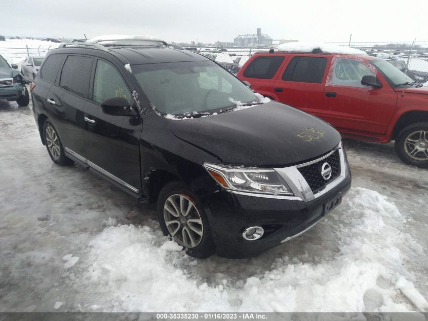 2013 NISSAN PATHFINDER SL - 5N1AR2MM4DC654048